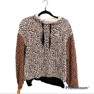NWOT Medium Vans animal print hoodie